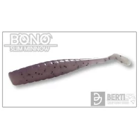 Shad Berti Bono Slim Minnow White Purple 5cm, 8buc