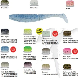 Shad Colmic Herakles Ghost Shad 7.5cm LANZARDO Shad Colmic Herakles Ghost Shad 7.5cm LANZARDO