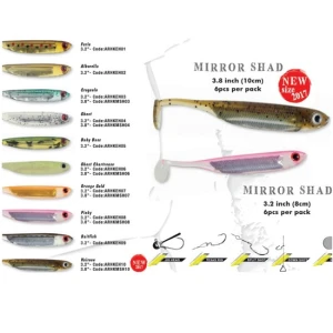 Shad Colmic Herakles Mirror 10cm culoare VAIRONE Shad Colmic Herakles Mirror 10cm culoare VAIRONE