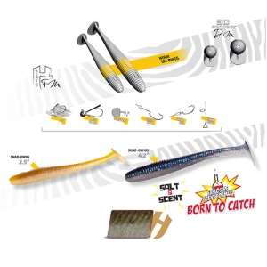 Shad Colmic Herakles Shad-Ow105 10.5cm Bokura Magic, 8buc/plic