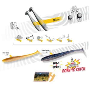 Shad Colmic Herakles Shad-Ow70 7cm Dragonfly, 8buc/plic