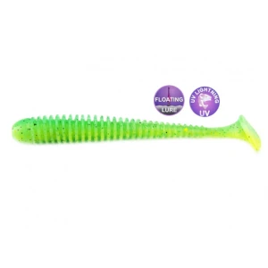 Shad Crazy Fish Vibro Worm 8.5cm 7D Squid Floating Shad Crazy Fish Vibro Worm 8.5cm 7D Squid Floating