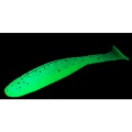 Shad DAIWA D.Fin, UV Chartreuse Tiger, 15cm, 3buc/pac Shad DAIWA D.Fin, UV Chartreuse Tiger, 15cm, 3buc/pac