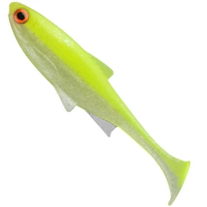 Shad DAIWA Prorex Live Roach, UV Lime Roach, 8.5cm, 4g, 5buc/pac