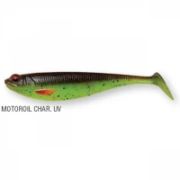 Shad DAM Effzett Shadster Slim 6.5cm 2.3gr Motoroil Chartreuse UV