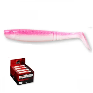 Shad DAM Paddletail Pink White 10cm Shad DAM Paddletail Pink White 10cm