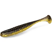 Shad Delphin Zandera Flexifloat Uvs, Mudgold, 12cm, 30buc/pac