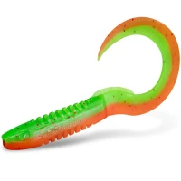 Shad Duo Pack Delphin Twistax Eeltail Uvs, Disco, 15cm, 30buc/pac