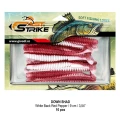 Shad FAST STRIKE Down Shad 9cm, White Back Red Pepper, 10buc/pac Shad FAST STRIKE Down Shad 9cm, White Back Red Pepper, 10buc/pac