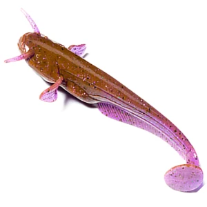 Shad FISHUP Catfish, 5cm, Lox Green and Black, 10buc/pac