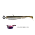 Shad FOX RAGE Loaded Slick Shads, 9cm, Arkansas Shiner, Jig 2/0-10g, 5buc/pac Shad FOX RAGE Loaded Slick Shads, 9cm, Arkansas Shiner, Jig 2/0-10g, 5buc/pac