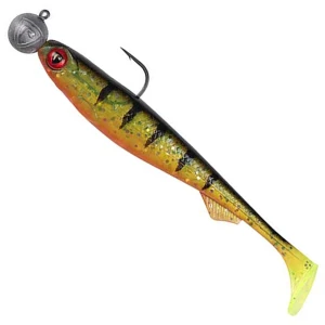 Shad FOX RAGE Loaded Slick Shads, 9cm, Perch, Jig 2/0-10g, 5buc/pac
