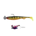 Shad FOX RAGE Loaded Slick Shads, 9cm, Perch, Jig 2/0-10g, 5buc/pac