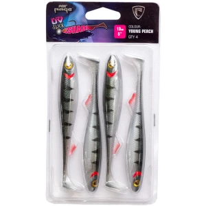 Shad FOX Rage Slick Shad UV Young Perch 7cm 5buc/blister