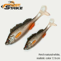 Shad Fast Strike Perch, PNW Perch Natural White, 7cm, 3.5g, 1buc/pac