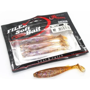 Shad Filfishing Filex Neox, Culoare 02, 10cm, 4buc/pac