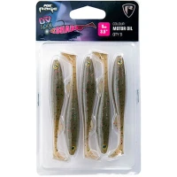 Shad Fox Rage Slick Shad Ultra Uv, Motor Oil, 9cm, 5buc/pac