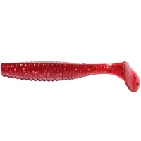 Shad Hide Up Stagger Original 2.5" Salt, S-05 Red Gold Red Flake, 6.6cm, 2.2g, 7buc/pac