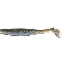 Shad Hide Up Stagger Original 3", 141 Natural Green Blue, 7.6cm, 4.5g, 10buc/pac