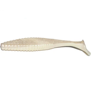 Shad Hide Up Stagger Original 3" Salt, S-02 Pearl Glow, 7.6cm, 4.5 g, 10buc/pac