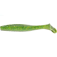 Shad Hide Up Stagger Original 5", 111 Chart Green Gold Flake, 12.7cm, 14.5g, 6buc/pac