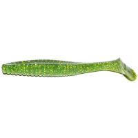 Shad Hide Up Stagger Original 6", 111 Chart Green Gold Flake, 15.2cm, 5buc/pac