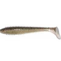Shad Keitech Swing Impact Fat, Gold Flash Minnow 417, 9.6cm, 6buc/pac