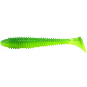 Shad Keitech Swing Impact FAT, Lime / Chartreuse 424, 7.2cm, 10buc/pac