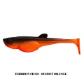 Shad LIBRA LURES Embrion Shad, 12.5cm, 15g, Hot Orange, 4buc/pac Shad LIBRA LURES Embrion Shad, 12.5cm, 15g, Hot Orange, 4buc/pac