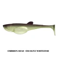 Shad LIBRA LURES Embrion Shad, 12.5cm, 15g, Olive Whitefish, 4buc/pac Shad LIBRA LURES Embrion Shad, 12.5cm, 15g, Olive Whitefish, 4buc/pac