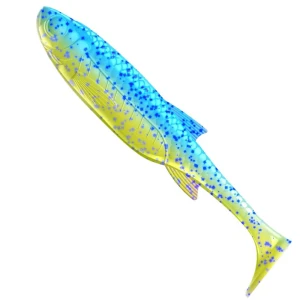 Shad LIBRA LURES Kraken Shad, 12.5cm, 15g, Lime Chartreuse, 4buc/pac