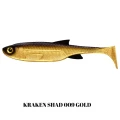 Shad LIBRA LURES Kraken Shad, 20.5cm, 60g, Gold, 1buc/pac