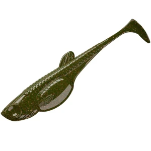 Shad Libra Embrion, 032 Motor Oil Green, 7.5cm, 10buc/pac