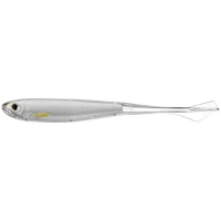 Shad Live Target Ghost Tail Minnow Dropshot, Silver / Pearl, 11.5cm, 4buc/pac
