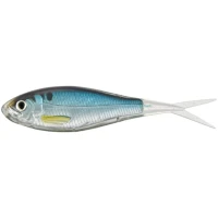 Shad Live Target Skip Shad Soft Jerkbait, Silver / Blue, 9cm, 4buc/pac Shad Live Target Skip Shad Soft Jerkbait, Silver / Blue, 9cm, 4buc/pac