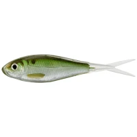 Shad Live Target Skip Shad Soft Jerkbait, Silver / Green, 11cm, 4buc/pac Shad Live Target Skip Shad Soft Jerkbait, Silver / Green, 11cm, 4buc/pac