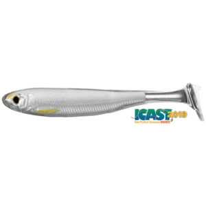 Shad Live Target Slow Roll Shiner Paddle Tail, Silver / Pearl, 12.5cm, 4buc/pac Shad Live Target Slow Roll Shiner Paddle Tail, Silver / Pearl, 12.5cm, 4buc/pac