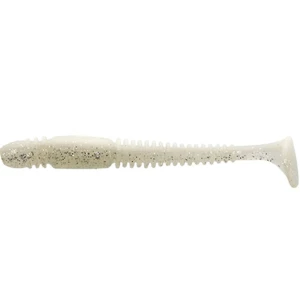 Shad Lucky John Pro Series Tioga, 7.4cm, T47 White Shad, 7buc/pac Shad Lucky John Pro Series Tioga, 7.4cm, T47 White Shad, 7buc/pac