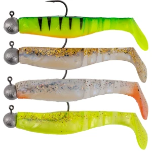 Shad MIKADO Fishunter Ready Rigged, 8cm, Mix, 4buc/pac
