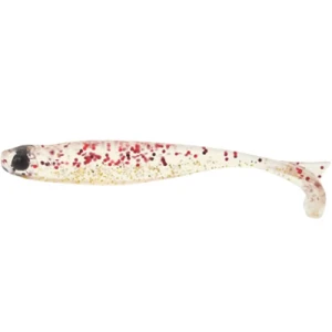 Shad Mustad Mezashi Tail Minnow, Red Gold Glitter, 8.8cm, 6buc/pac Shad Mustad Mezashi Tail Minnow, Red Gold Glitter, 8.8cm, 6buc/pac