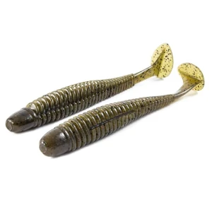 Shad Noike Ninja 4inch 10.2cm 01 Green Pumpkin 6 buc Shad Noike Ninja 4inch 10.2cm 01 Green Pumpkin 6 buc