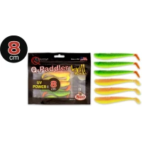 Shad Quantum 8cm Q-Paddler Power Packs UV Power Mix 3x hot shad 3x desert sunset 6.buc/plic Shad Quantum 8cm Q-Paddler Power Packs UV Power Mix 3x hot shad 3x desert sunset 6.buc/plic