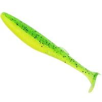 Shad RAPALA CrushCity the Kickman, Lime Chartreuse / LCH, 10cm, 6.5g, 7buc/pac