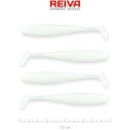 Shad REIVA Flash, Classic White, 10cm, 4.90g, 4buc/pac