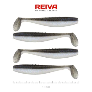 Shad REIVA Flat Minnow, Magic Fish, 10cm, 7.11g, 4buc/pac