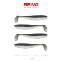 Shad REIVA Flat Minnow, Magic Fish, 7.5cm, 3.19g, 4buc/pac
