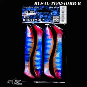 Shad RELAX Kopyto 4L, 10cm, Tiger 054, 4buc/pac
