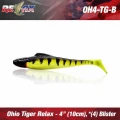 Shad RELAX Ohio Tiger, 10cm, Cod culoare: 001, 4buc/pac