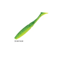 Shad Rapture Power Shad Dual 11.5cm 6buc/plic Lime Yellow