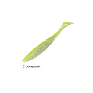 Shad Rapture Power Shad Dual Chartreuse Ghost 10cm 8buc/plic